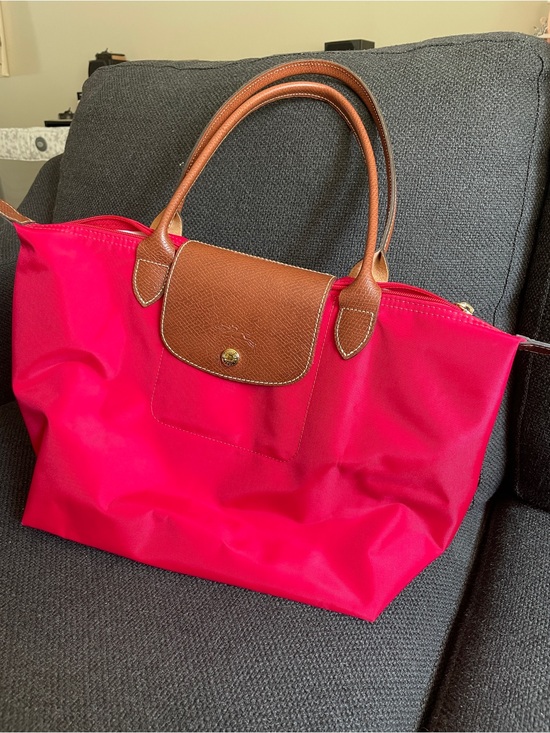 Longchamp Handbags - Longchamp Le Pliage Original Tote, Cherry Red, Medium